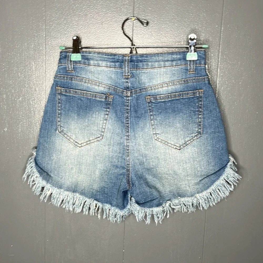 GB Denim Shorts Frayed Ends